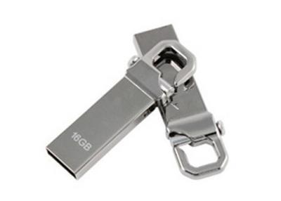 Cina Chiavetta USB popolare del metallo di colore dell'argento della chiavetta USB 1Gb-128Gb del regalo in vendita