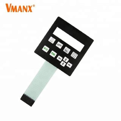 China Raincoat ; long lifespan custom membrane switch professional high quality design from Vmanx for sale