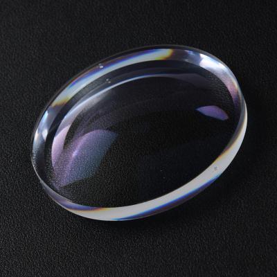 China China Productivity Center 1.56 Single Vision Cr39 Aspherical Single Lenses AR Coating Material NK55 for sale