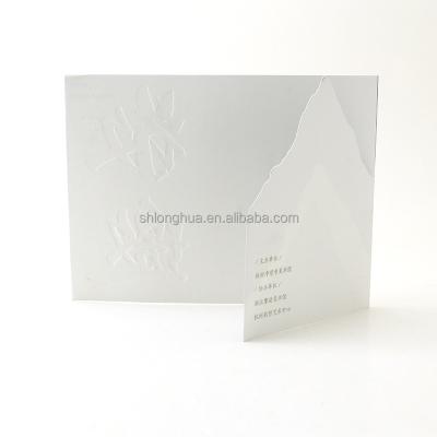 China Decoration Light Luxury Wholesale Customized Printing Business Card Luxury Die Cut Business Card for sale