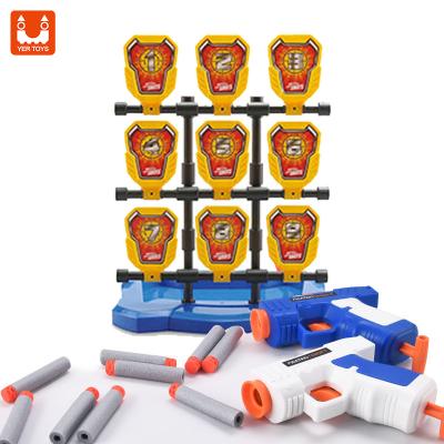 China Long Range Sight Target Plastic Non-Toxic Eco-Friendly Toy Guns Soft Bullet Gun Shooting Toys Combo Targets Shooting Games for sale