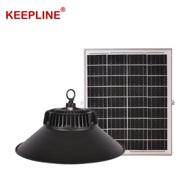 China Warehouse Energy Saving Waterproof Outdoor Lighting DC IP65 6V 50w 100w 150w 200w Powered Solar Highbay Light for sale