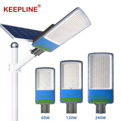 China Professional Waterproof Garden Design IP65 60watt 120watt 240watt Outdoor Lighting Solar Led Street Light for sale