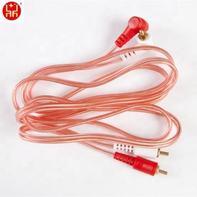 China Speaker Male To Male 3.5 Mm Stereo Plug - 2 RCA Cable For Cable To RCA for sale