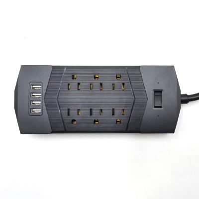 China Residential / General Purpose Surge Protector 6 Way Power Extension Board Band 6 Outlet With USB for sale