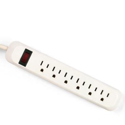 China Residential / General Purpose Electric Extension Board Sockets 6 Socket Power Strip for sale