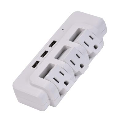 China Residential / General Purpose Power Supply For Security Protection Wall Built - In Type Rotary Rack Socket for sale