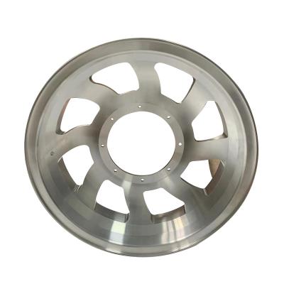 China Commercial Industrial Equipment CNC Machining Custom Aluminum Alloy 7.5*22.5/8.25*22.5/9.00*22.5 Truck Wheel for sale