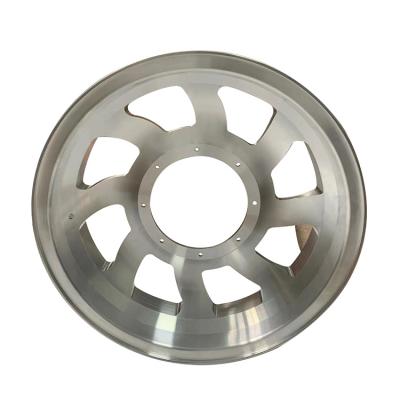 China Car Modification Parts Machining Custom Passenger Car Wheels / Trailer Wheels / Mirrors Polished Wheels With Hole for sale