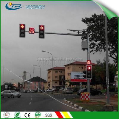 China Solar LED traffic semaphore, solar LED traffic lights lamp, light for traffic STS-201 for sale