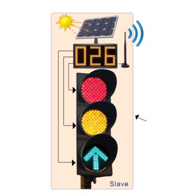 China PC traffic light solar wireless control system, road traffic signal system for sale