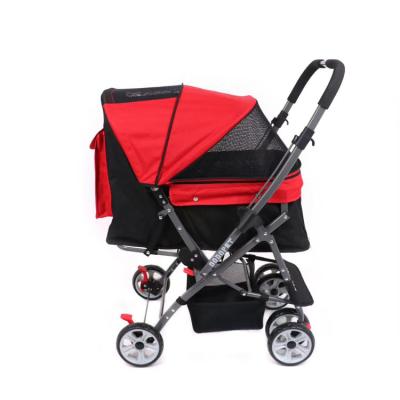 China Sustainable 4 Wheel Pet Stroller for sale