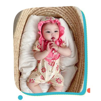 China Newborn Babies Breathble Babies Baby Romper Comfy Pure Cotton Overalls Newborn Baby Rompers for sale