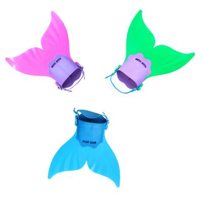 China Comfortable Hot Sale Children's Breathble Mermaid Adjustable Fins Diving Swimming Fins for sale