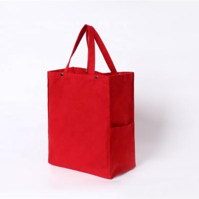 China Sustainable Hot Sale Cotton Shopping Tote Bag With Custom Logo Printed for sale