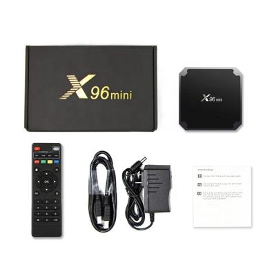 China Wholesale OEM Android 7.1 4K HD Set Top Box Mini 2GB 16GB Smart Android OTT TV Box X96mini Amlogic S905w X96 for sale