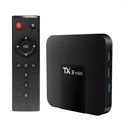 China OEM Smart TV Box TX3 Mini 2gb 16gb S905W Quad Core Android 8.1 Android TV Box PK TX6 X96 Set Top Box for sale