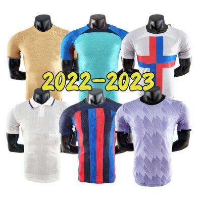 China Sets OEM Football Player Training FC Jersey Football Shirts High Quality Suit 2023-2024 Football/Soccer Jersey Set for sale