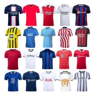 China Sets Custom 2023-2024 Season Training Jersey Set Football Player Football Shirts High Suit Tracksuit Football/Soccer Jersey Track for sale