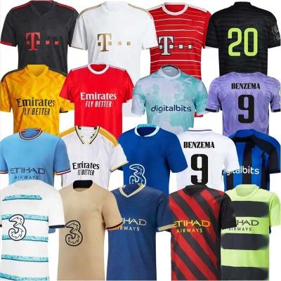 China Sets OEM Football Player Training FC Jersey Football Shirts High Quality Suit 2023-2024 Tracksuit Football/Soccer Jersey Set for sale