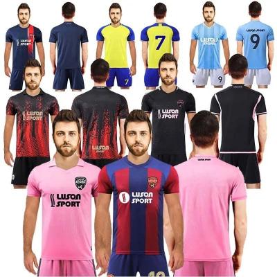 China Sets 2023-2024 Football Jersey Season Training Jersey Set Football Shirts High Suit Tracksuit Football/Soccer Jersey for sale