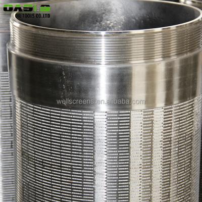 China energy & Johnson Mining Type Stainless Steel Prepack Well Screens Plant for sale