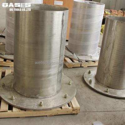 China Plain Weave Duplex Stainless Steel 2205 V Wire Water Well Filter for sale