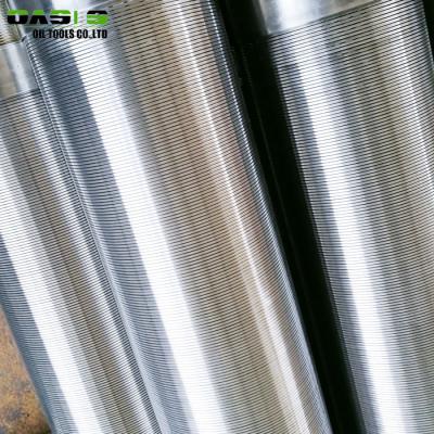 China Hotels hot sale! ISO 9001 Johnson Stainless Steel Wedge Wire Screen 200 Micron Filter Mesh / Wire Wrap Screen for sale