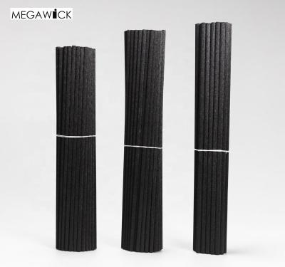 China Viable Factory Cheap Black Rattan Sticks 3mm 4mm For Reed Diffuser. Private label fiber sticks to spread the scent for sale