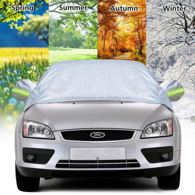 China Waterproof Car Windshield Sun Shade UV Protector Car Windshield Sun Shade Car Half Cover for sale