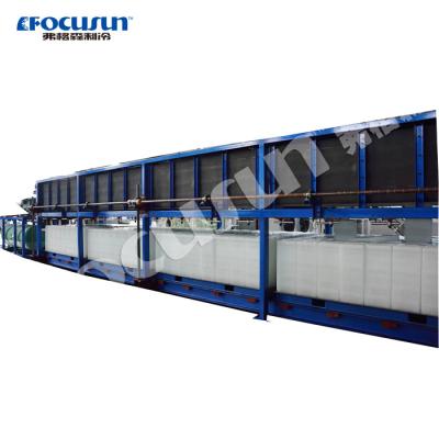 China Top 1 Refrigerant R404a/R22a 20tons Ice Block Making Machine for Seafood Processing Plant for sale