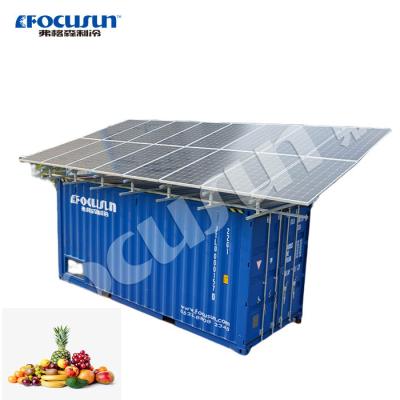 China 10x2.5x2.5m 20FT 40ft Container Solar Power Cold Room Portable Solution for Green Power for sale