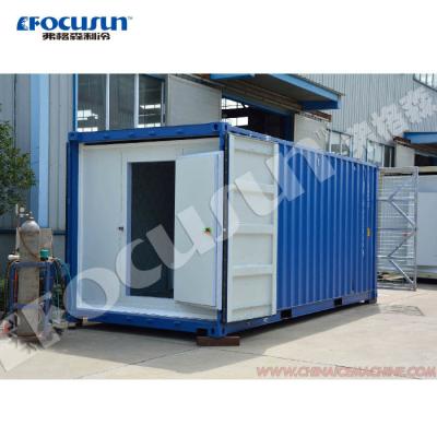 China Easy Moving 20ft Containerized Solar Powered Cold Room for Cold Storage and Freezing for sale