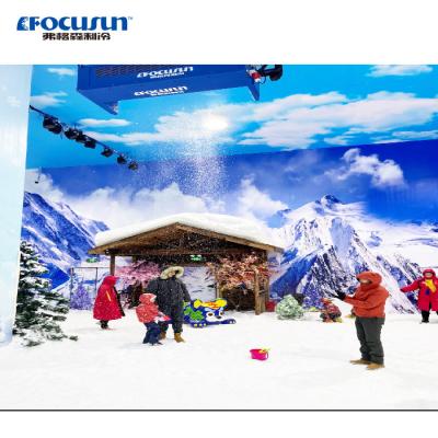 China Ice Snow World Construction Ceiling Snow Falling Machines Stainless Steel Refrigerant R448 for sale