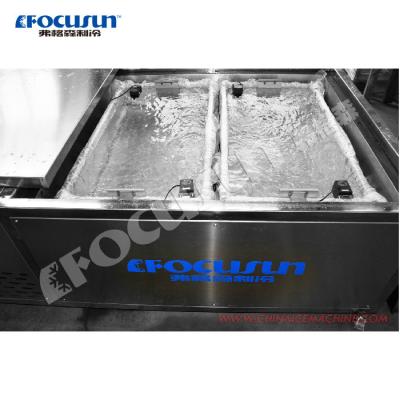 China 600 KG Clear Block Ice Machine for Restaurant Bars Transparent Ice Blocks for sale