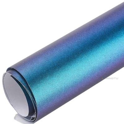 Κίνα Mingtu Matt Car Wrap Vinyl Film Tesla Model3 Car Change Color Film σε μωβ ταινία περιτύλιξης προς πώληση