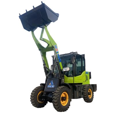 China Garment Shops Diesel Engine Small Mini Wheel Loader 0.8 Ton 1ton For Sale Farm Orchard Garden Home Use for sale