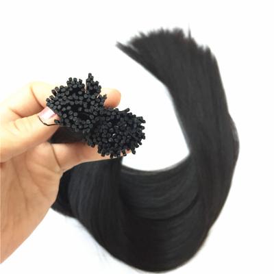 China Silky Straight Wave Keratin I Tip Stick Hair Extensions for sale