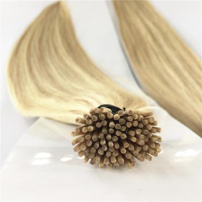 China Silky Straight Wave Highlighted Remy Human Hair Keratin I Tip Hair Extensions for sale