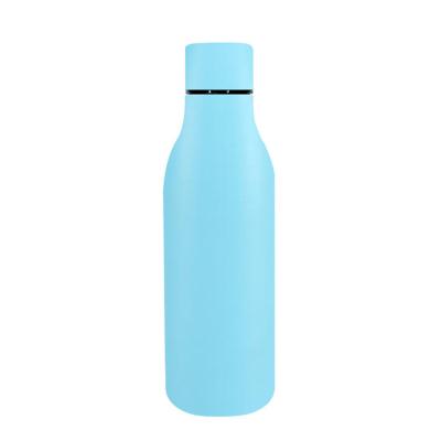 China Wholesale OEM BPA Gym PORTABLE Reusable Sports Water Bottle Free 500ml Steel Water Bottle With Custom Color for sale