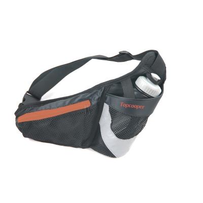 China Water Proof Running Belt Mesh Waist Bag With Bottle Holder for sale