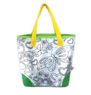 China Fashion DIY COLORING/DRAWING BAG for sale