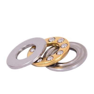 China High stable performance f4-10m miniature flat bearings 4*10*4mm thrust bearing high quality brass cage bearing f4-10m for sale