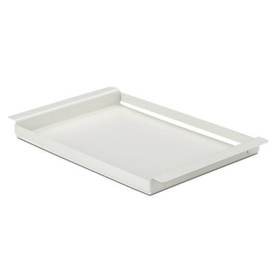 China 2021Hot Sale Contemporary Stainless Steel Trays Serving Tray Large Food With Handle for sale