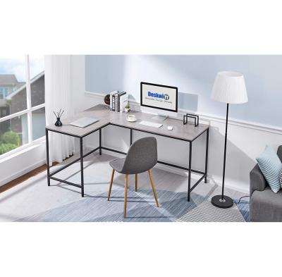 China Extendable Home Office Gaming PC Amazon Study Computer Desk L Shaped Table Furniture for sale