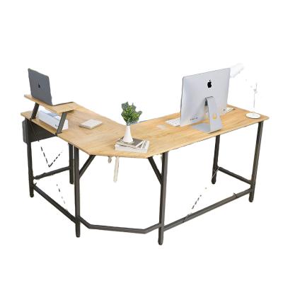 China Extendable L Shaped Desk, Gaming Computer Corner Desktop PC Studio Table Workstation for Home for sale