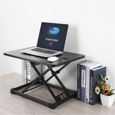 China Adjustable Height Sit And Stand Ergonomic Desktop Computer Desk Adjustable (Height) for sale