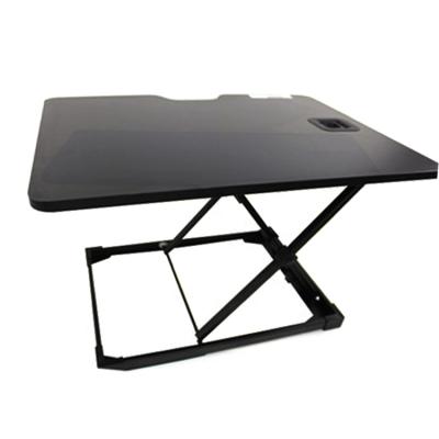 China Strong Wearability Fully Assembled Office Pro Adjustable Riser Sit Stand Gaming Computer Desk for sale