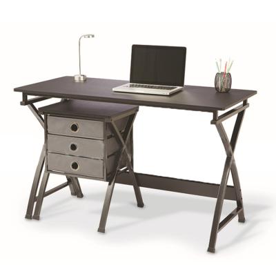 China Home Executive PANEL Desk Computer Table With Shelf for sale