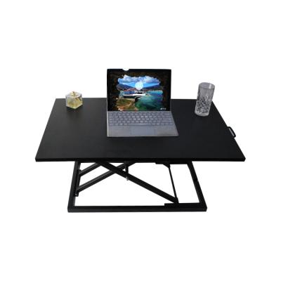 China Modern Standing Ergonomic Height Adjustable Laptop Sit Stand Desk Converter for sale